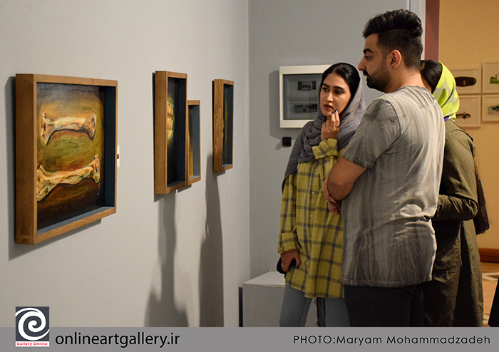 گزارش تصویری نمایشگاه "طبیعت بی جان ۱+۱۲" در خانه هنرمندان ایران (بخش دوم)